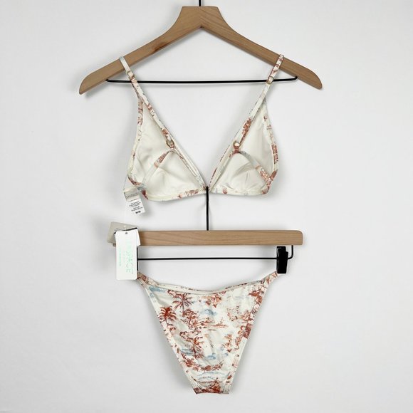 New L*Space Bikini Set Millie Triangle Top & Jay Bitsy Cheeky Bottoms Matching - Picture 10 of 16